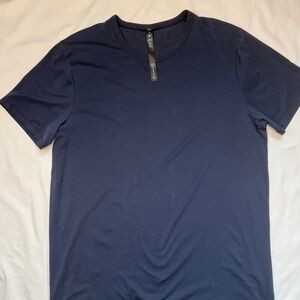 lululemon Organic Cotton Classic-Fit T-Shirt Club Blue - XL